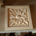 Decorative carved flowers rosette door trim furniture onlays